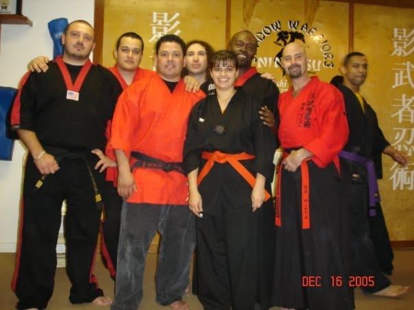 Instructor group in red and black, December 2005