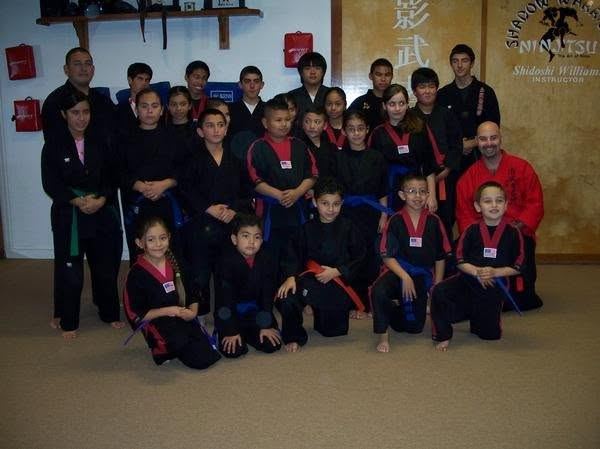 Youth belt ceremony group photo